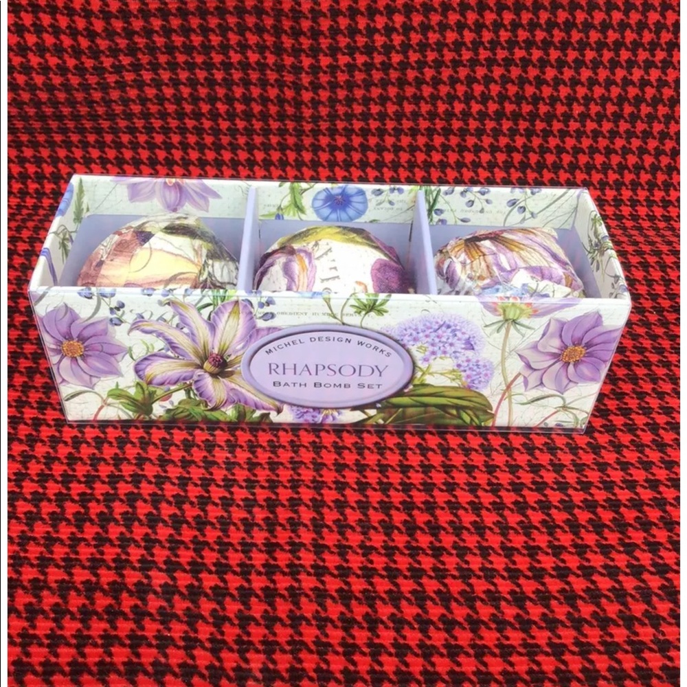 Michel Design Works Rhapsody Bath Bomb Set 3 Pack